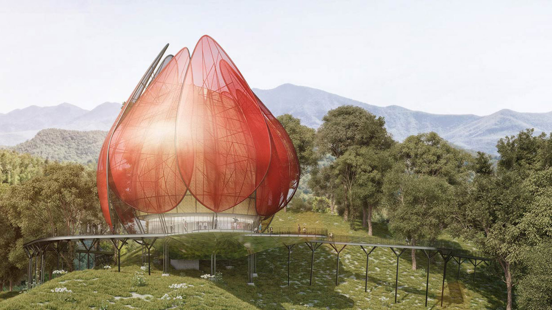 Pabellón para la Expo de Horticultura 2014 en Qingdao