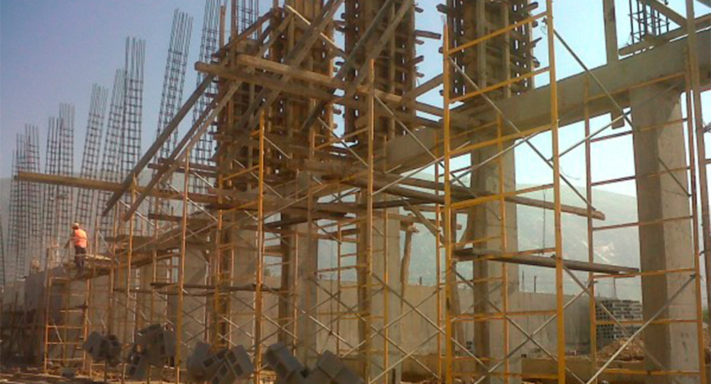 In Process Macrocentro Comunitario San Bernabé (II) Proceso constructivo